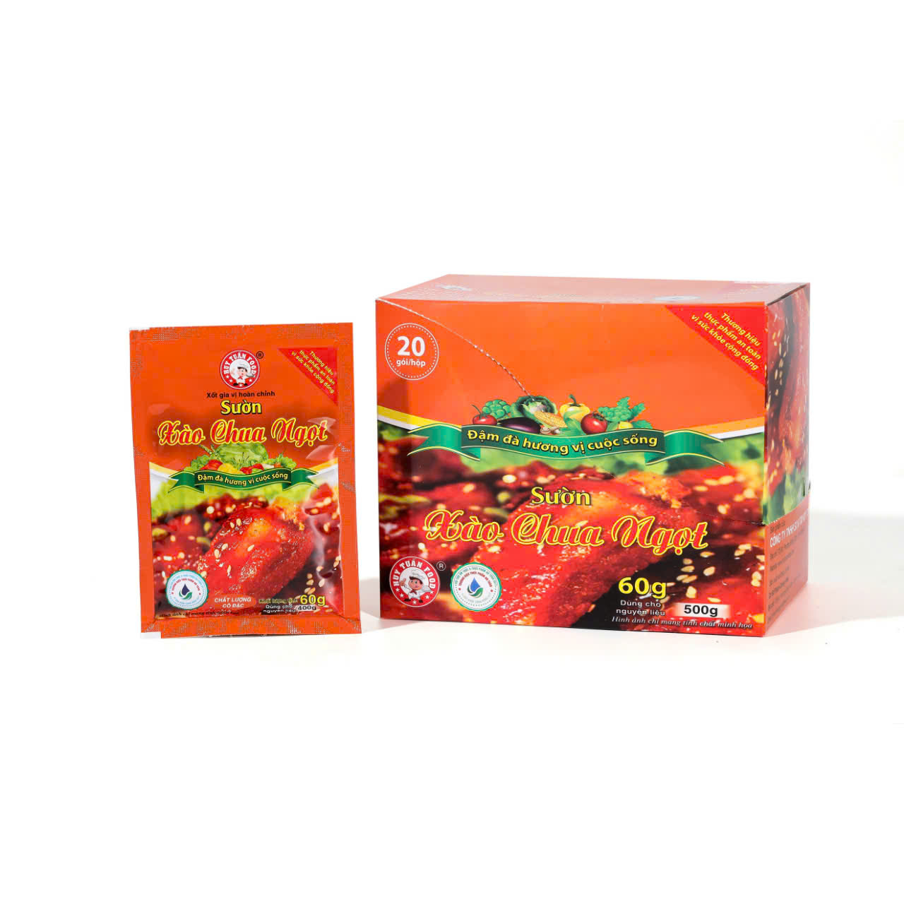 Xốt sườn xào chua ngọt